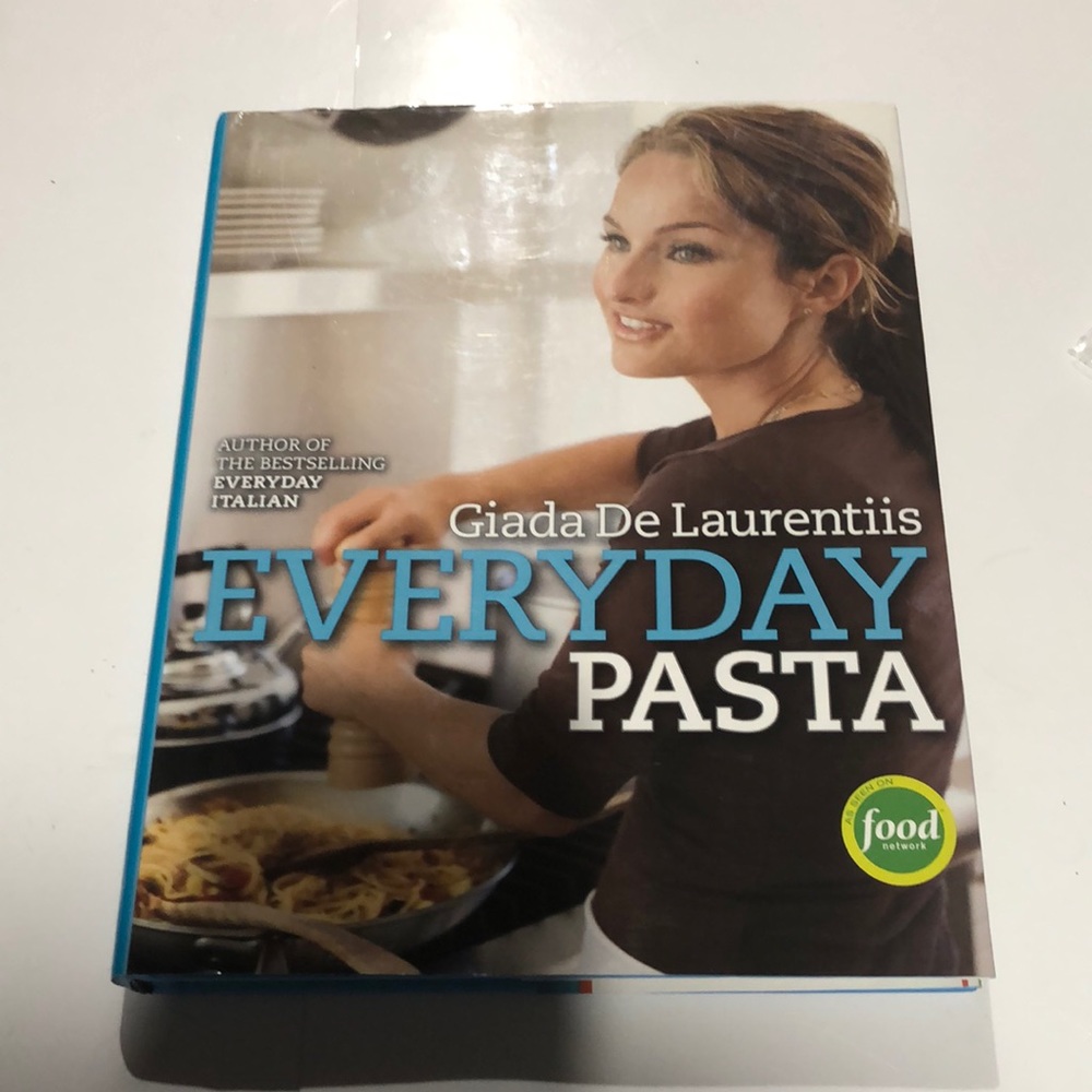 Everyday Pasta Giada De Laurentiis hardcover cookbook